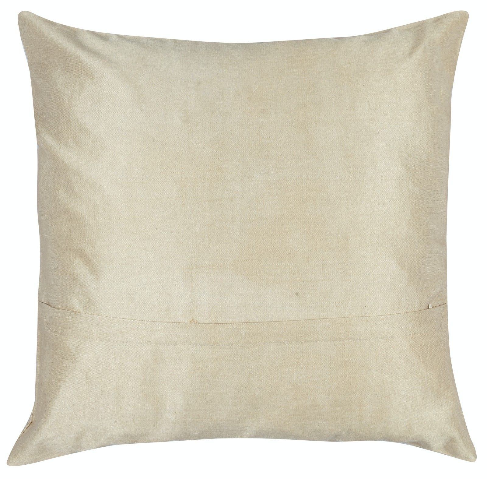 20"X20" Set Of 2 All Silk Cushion Covers. Embroidered Accent Pillows photo vinterior