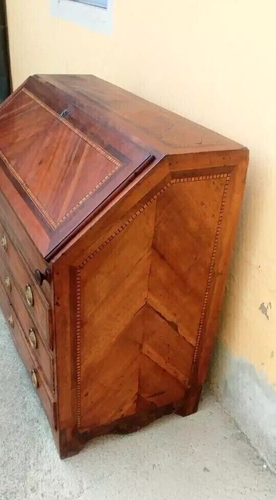 photo for sale Antique Tuscan Louis XVI Period Desk,
