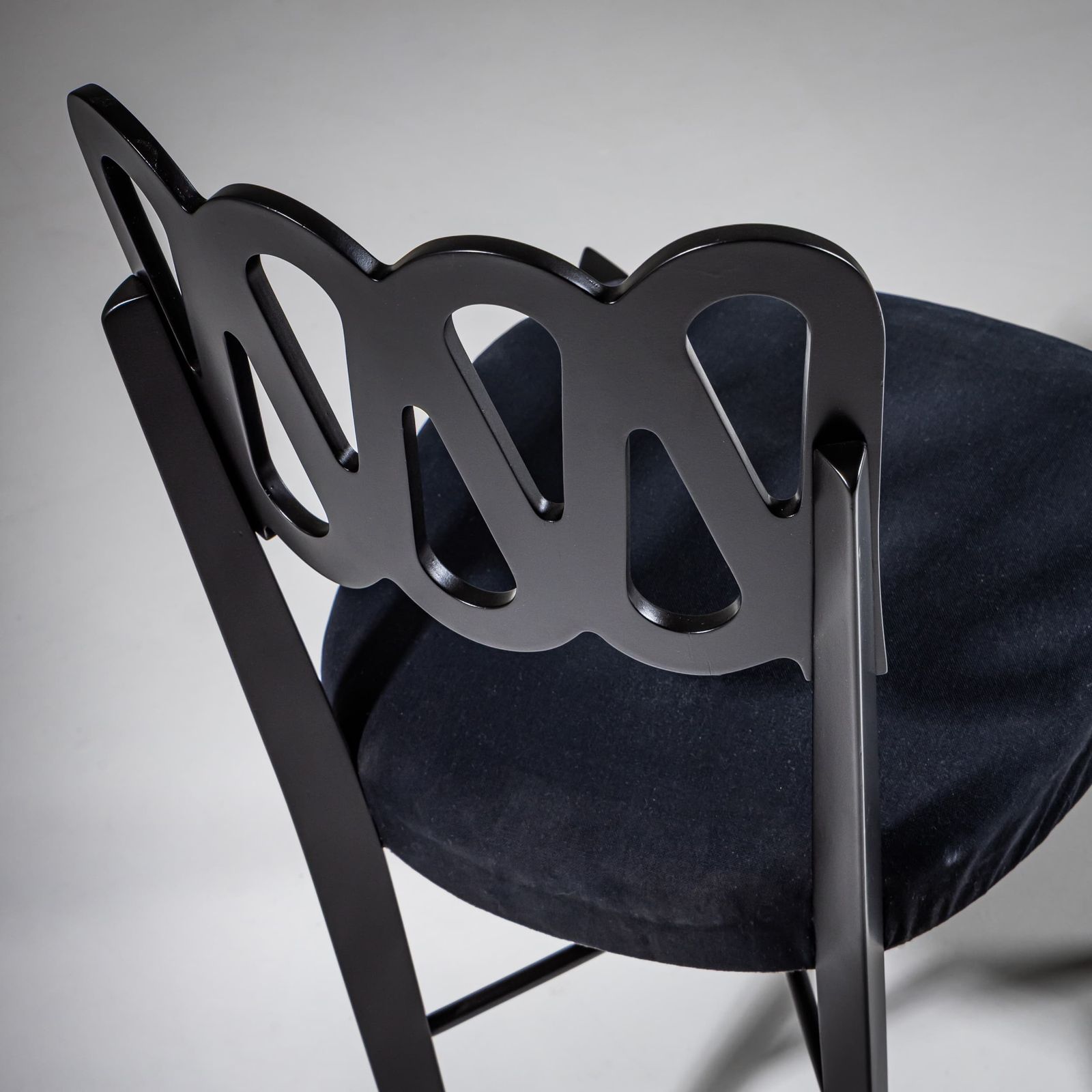 Set Van Vier Eetkamerstoelen, Model G6g Van Gio Ponti Voor Montina, Italië, 1969 photo Meubels