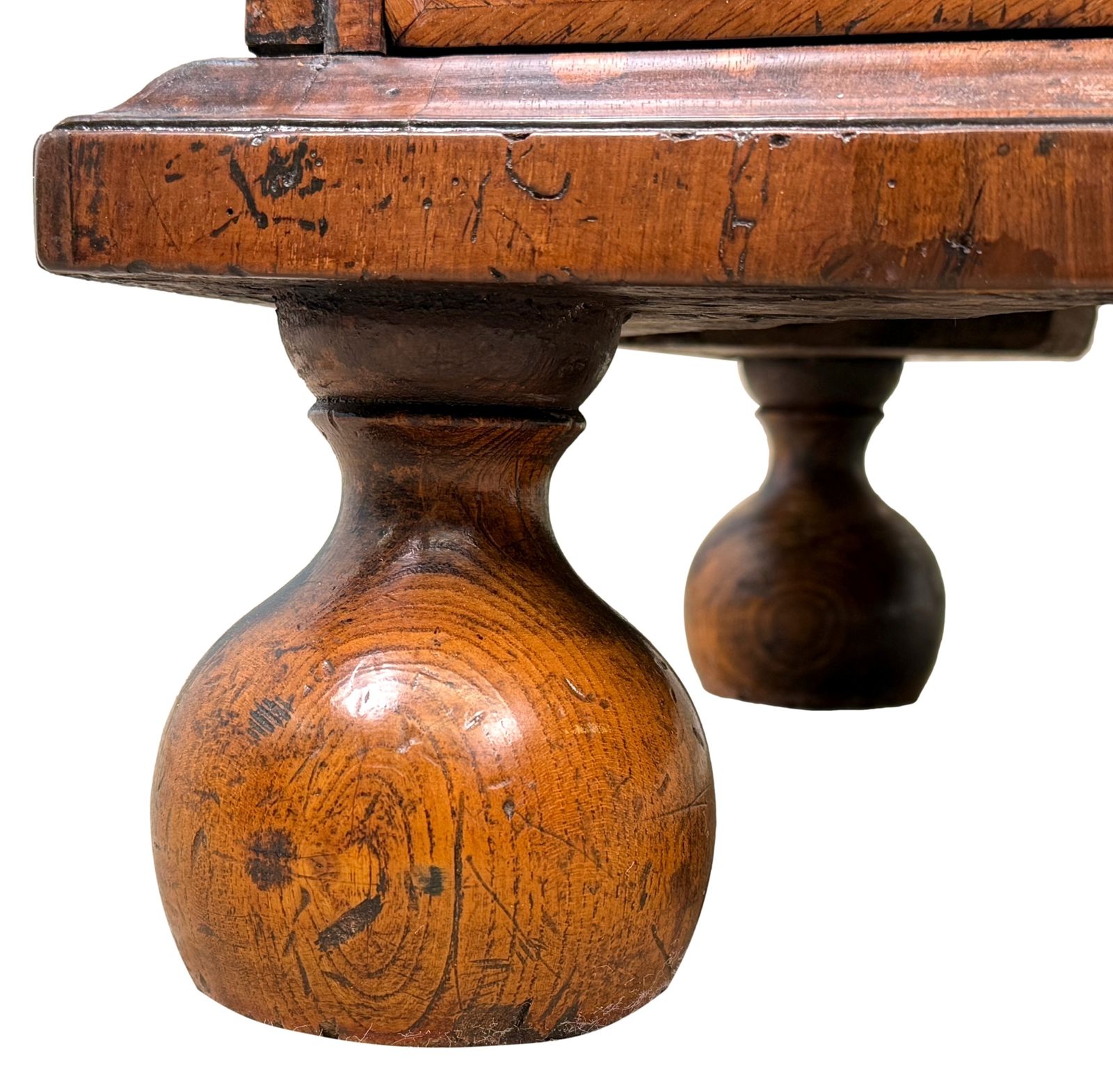 photo vintage Bureau en noyer d'époque Queen Anne, début du XVIIIe siècle (Angleterre, vers 1705)