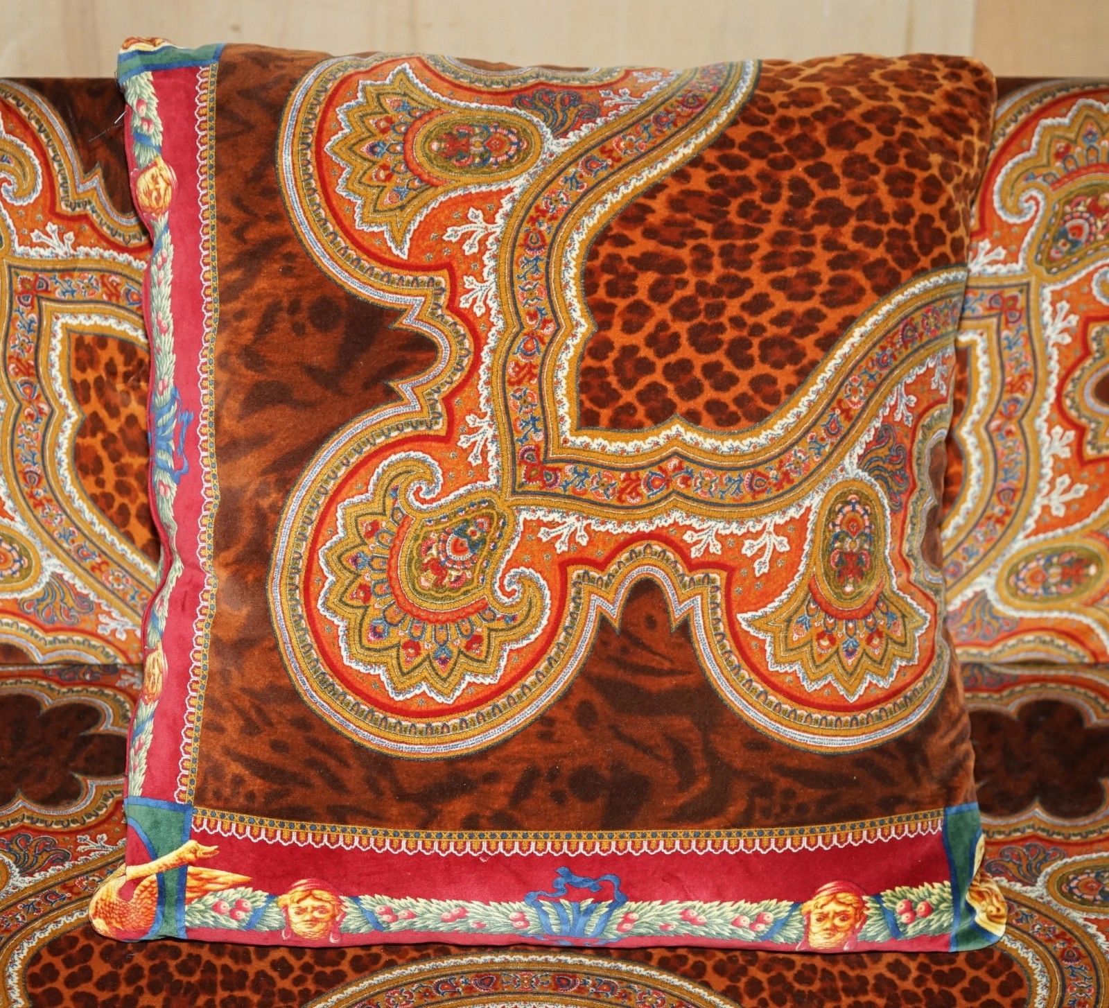 £17,000 Versace Ilian Rachov Designed Adjustable Armchair Loveseat Part Of Suite photo vinterior