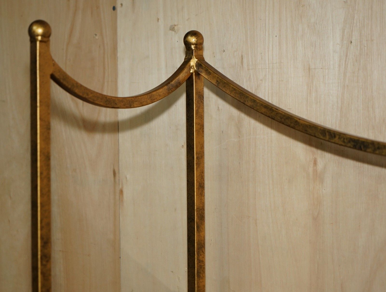 photo for sale Stunning American Mid Century Modern Circa 1960's Mahogany & Brass Dry Bar