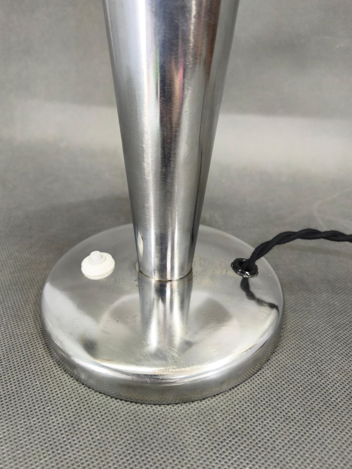 Bauhaus Chromen Tafellamp Met Verstelbare Kap, Jaren 1930 photo Verlichting