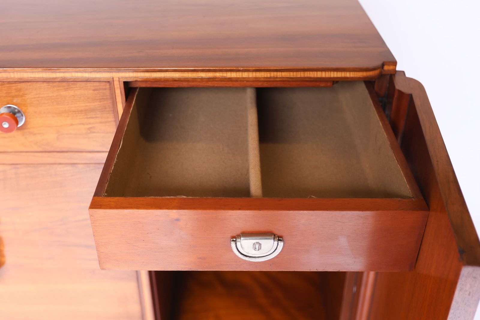 photo furniture Art Deco Walnut & Sycamore Sideboard