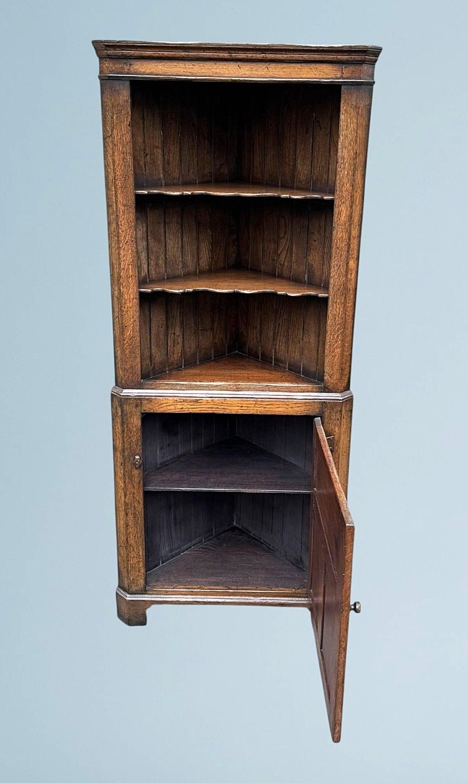 Oak Corner Cupboard Titchmarsh Goodwin photo for sale