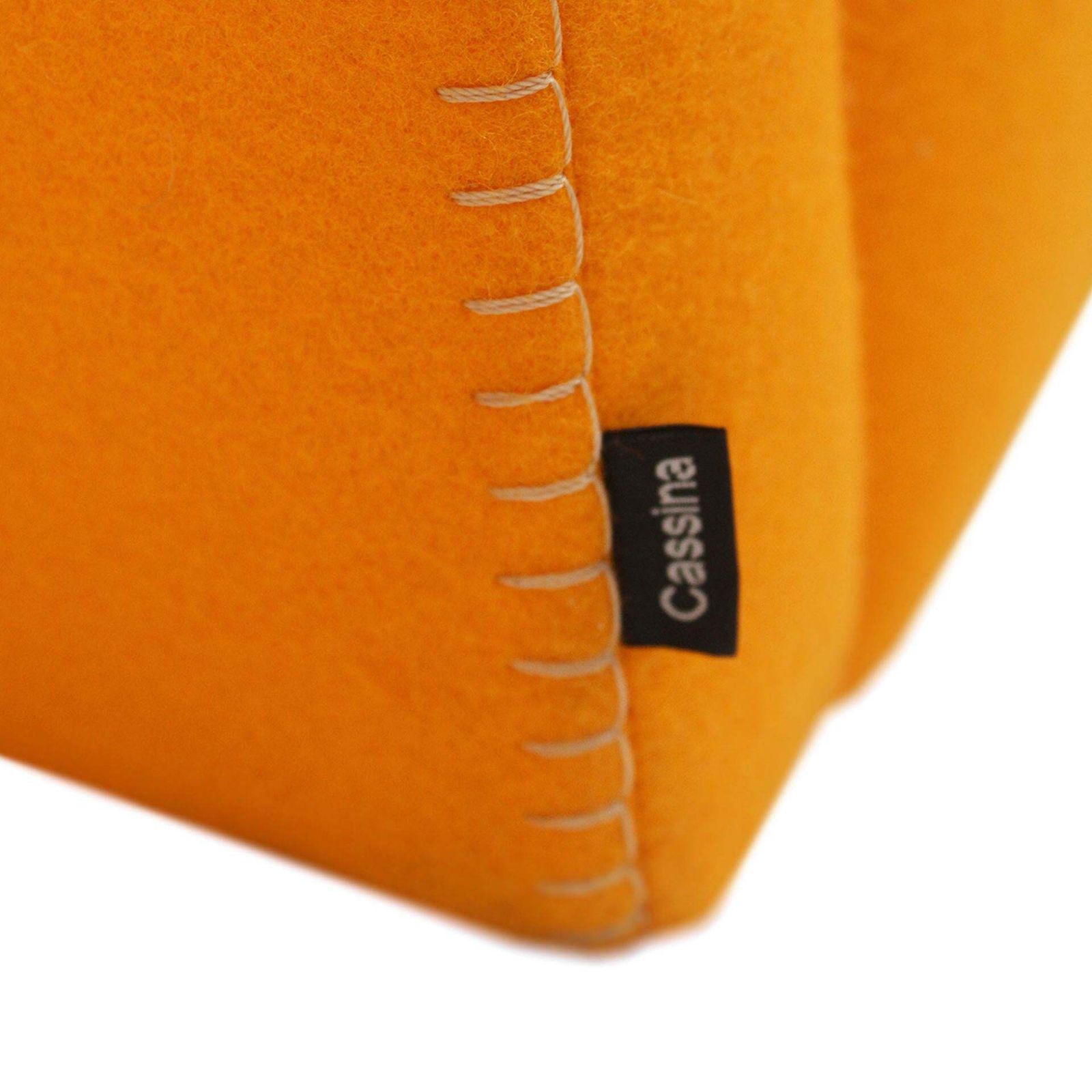 photo for sale 20th Century Thomas Rietveld Orange Wool Fabric Pair Of Utrecht Armchairs 1935