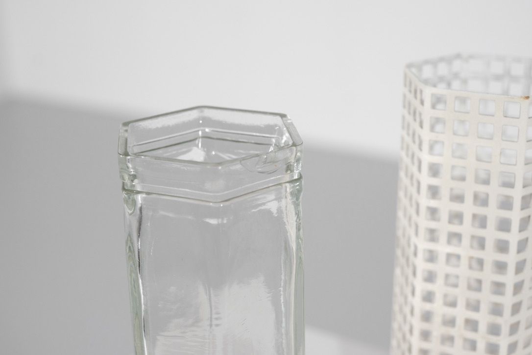 photo furniture Flower Vase Skyscraper By Josef Hoffmann For Bieffeplast, Italy 1980s.
