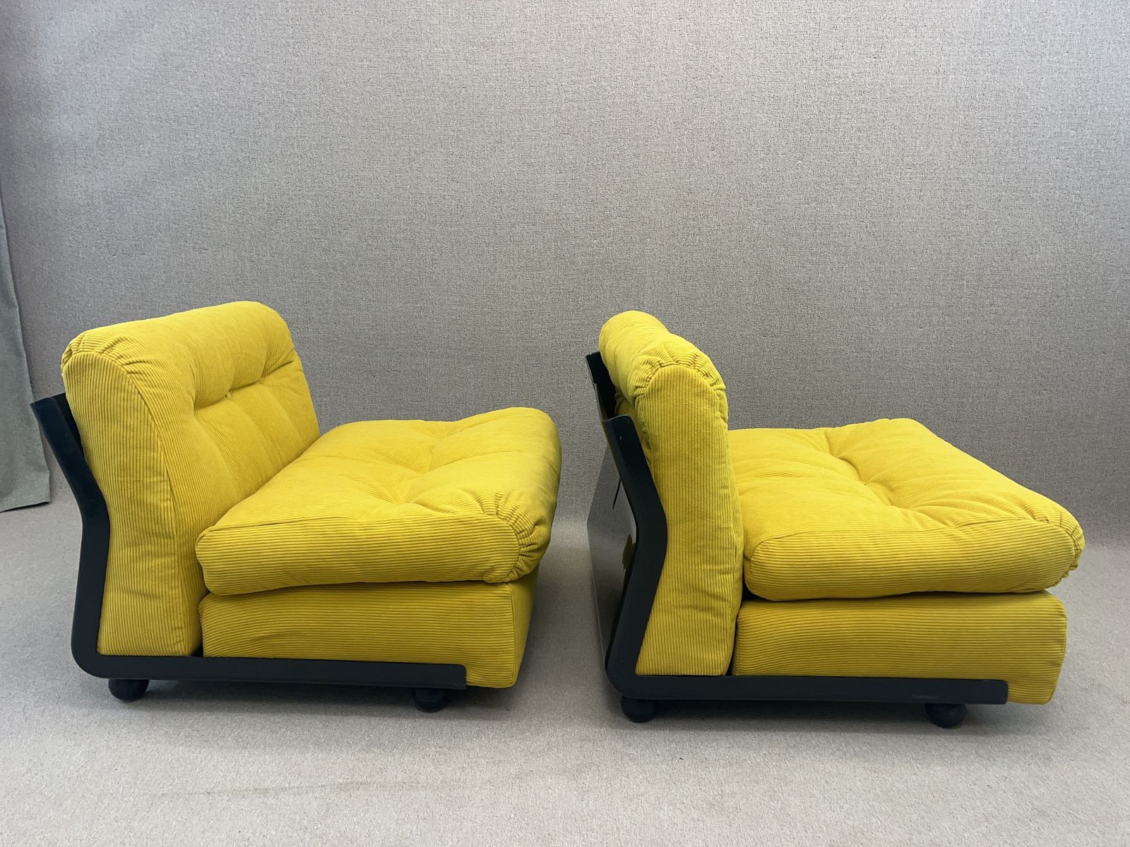 photo vintage Sofa Modular Armchairs Amanta By Mario Bellini For C&B B&B Italia Set Of 2