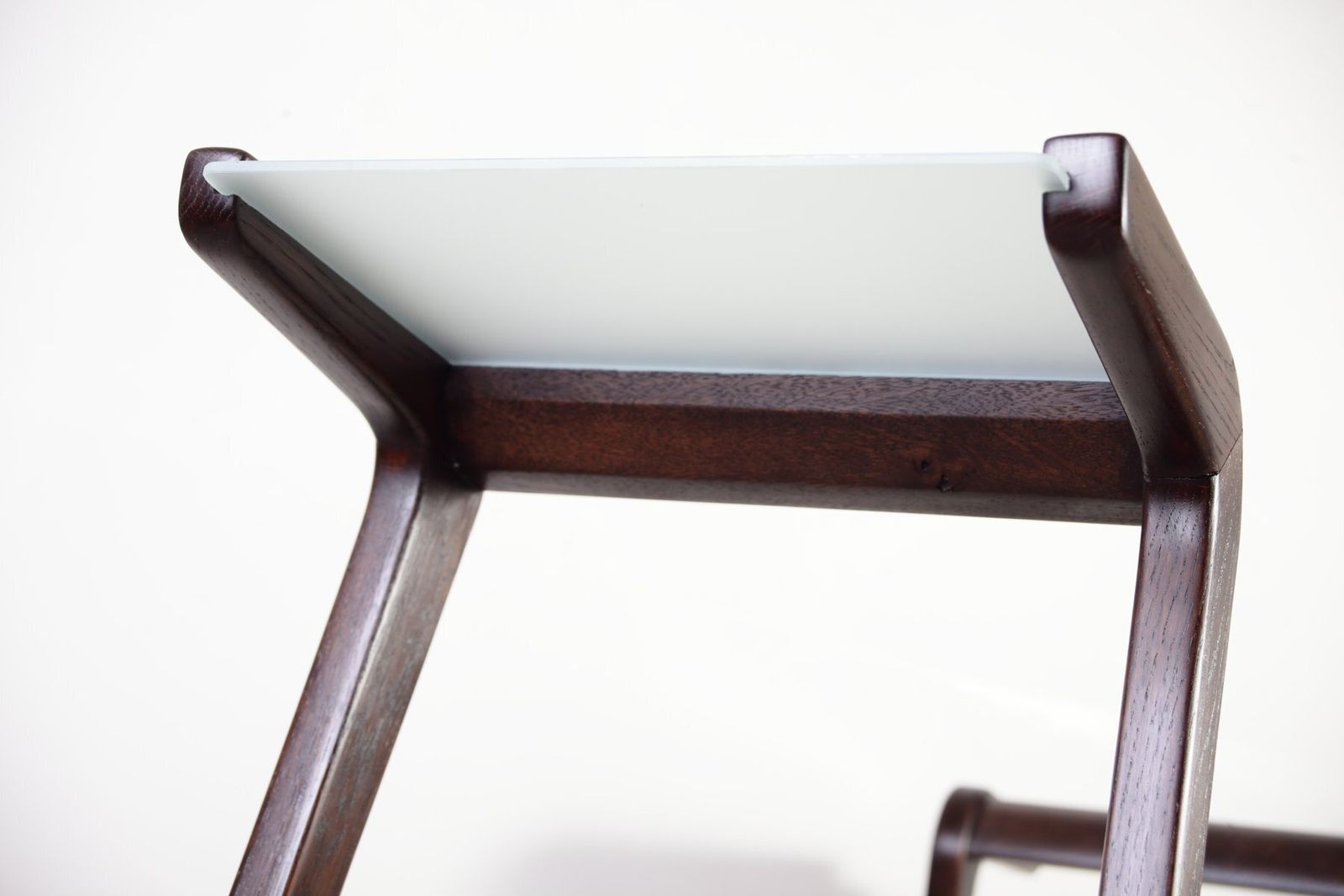 Mid Century Modern Oak Flower Or Bar Or Book Side Stand  From úluv/Krásná Jizba, 1950s photo vinterior