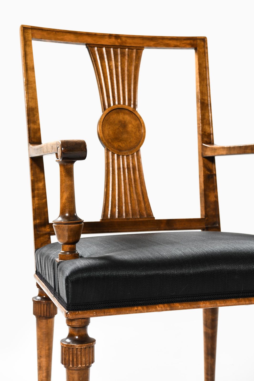 Armchair In Birch And Horsehair Attributed To Axel Einar Hjorth, 1930s photo 4875.0