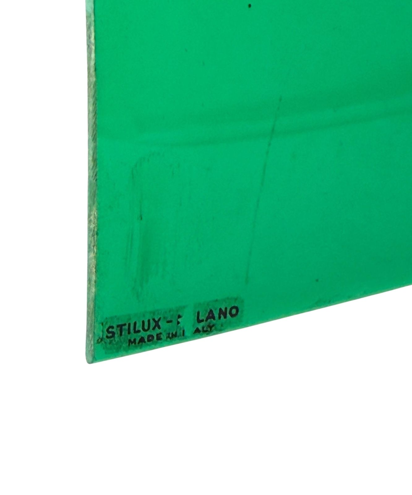 Lighting Mid Century Green Table Lamp, Stilux Milano Italy, 1960s photo