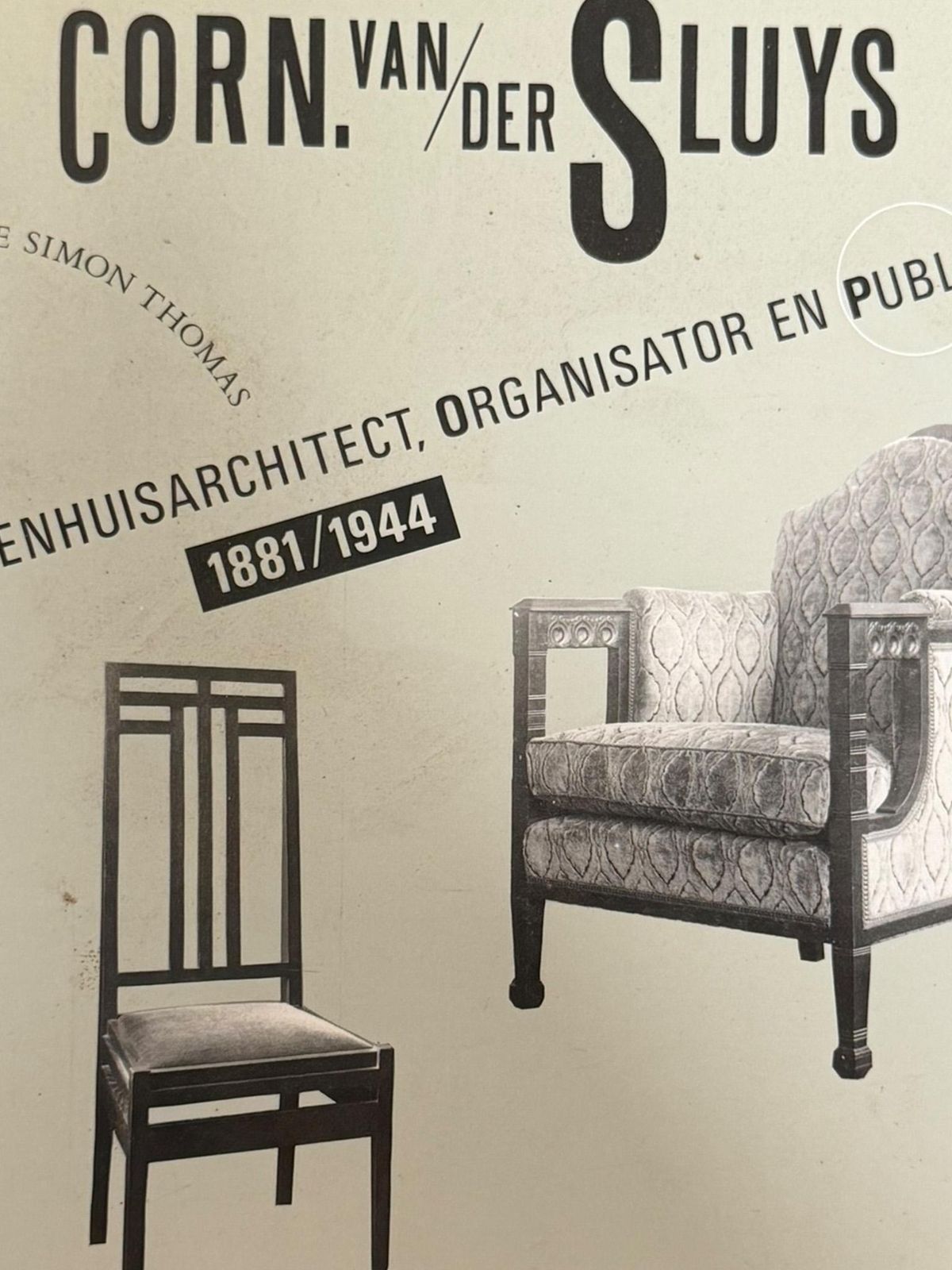 photo buy Art Deco Amsterdamse School Lounge Chair By Cornelis Van Der Sluys, 1918