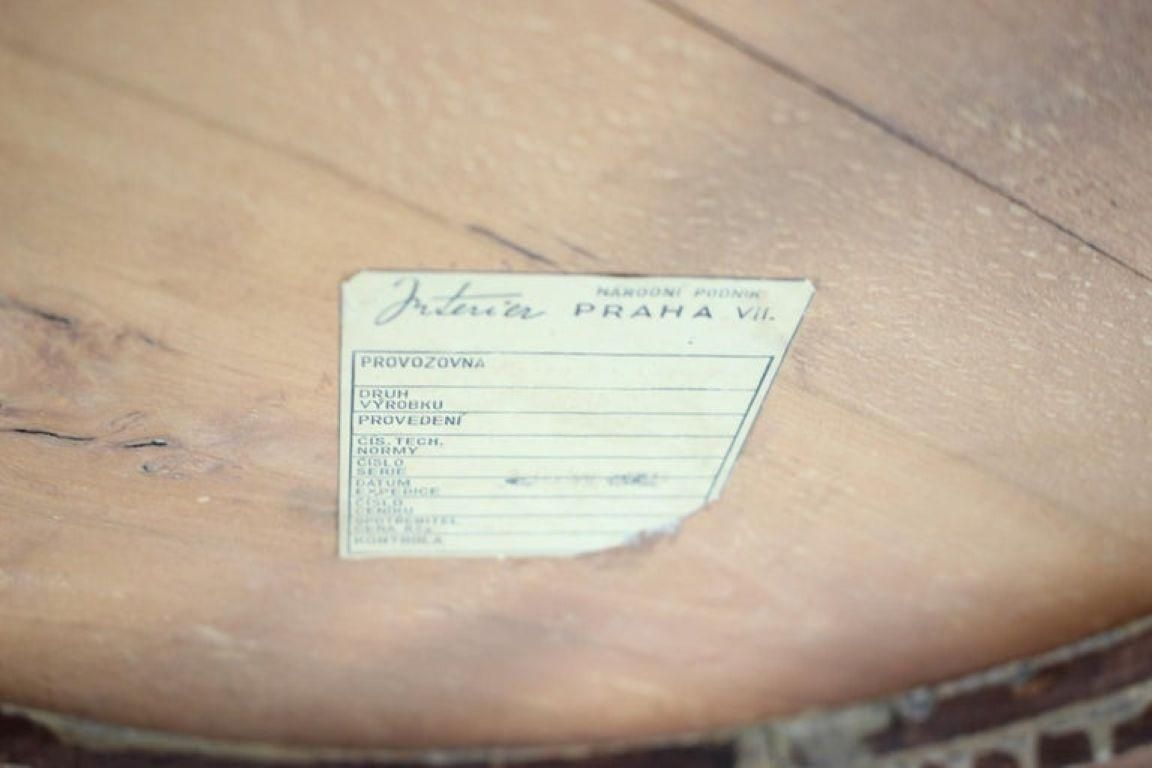 1960s Oak Coffee Table By Karel Koželka And Antonín Kropáček For Interier Praha photo buy
