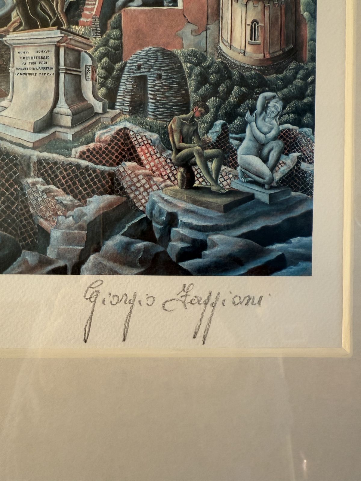 Signed Limited Edition Print – Magia Storica By Giorgio Faggioni photo 150.0