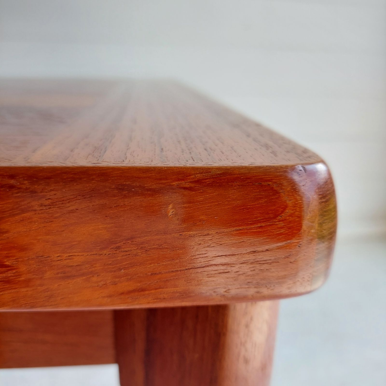 photo buy Mid Century  Danish Teak Coffee Table Vintage End Table By Toften Mobelfabrikk, 60s
