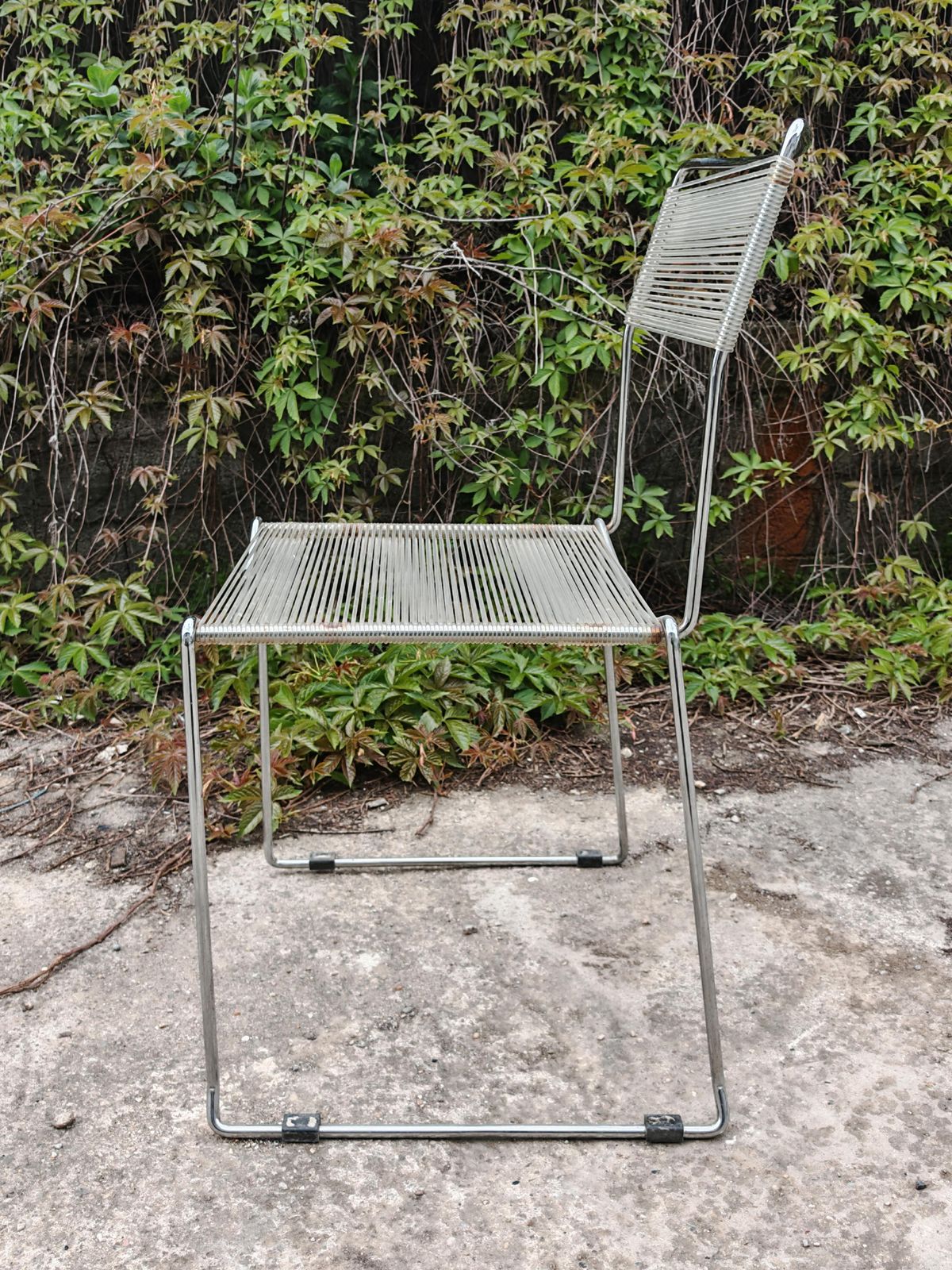 Set Of 6 Spaghetti Dining Chairs By Giandomenico Belotti For Alias, Italy 1979 photo 2200.0