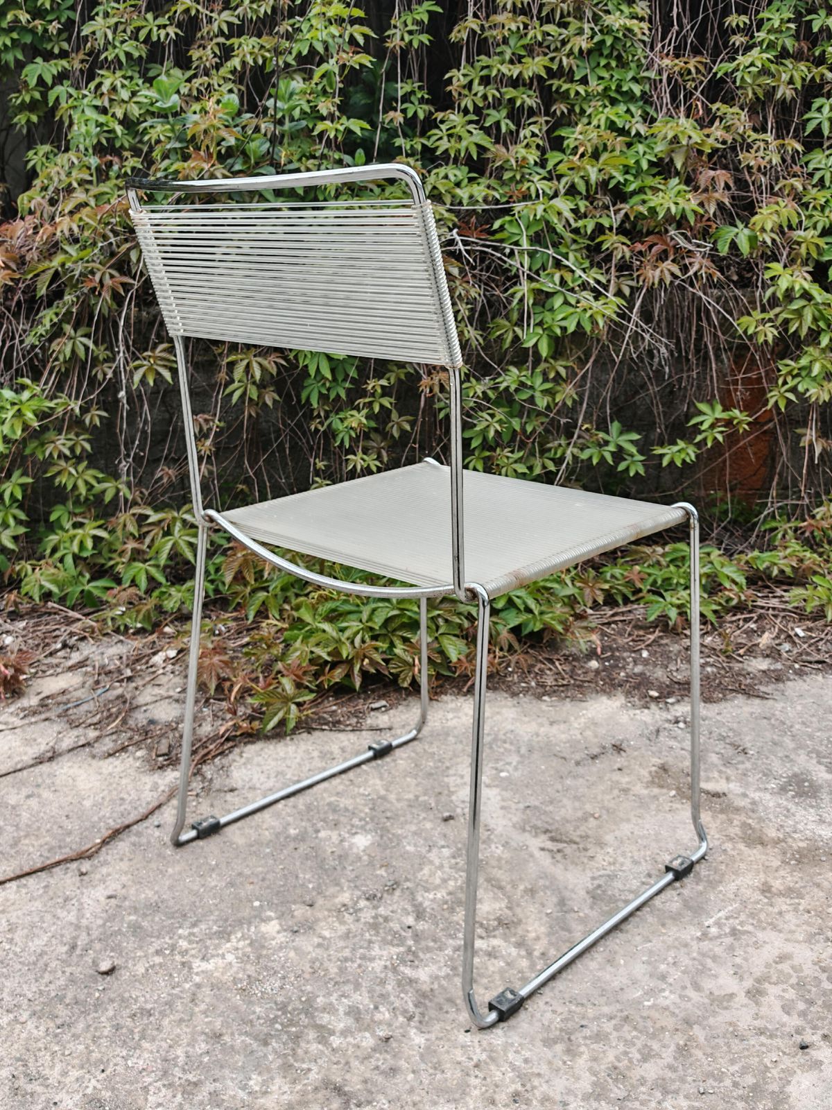 Set Of 6 Spaghetti Dining Chairs By Giandomenico Belotti For Alias, Italy 1979 photo buy