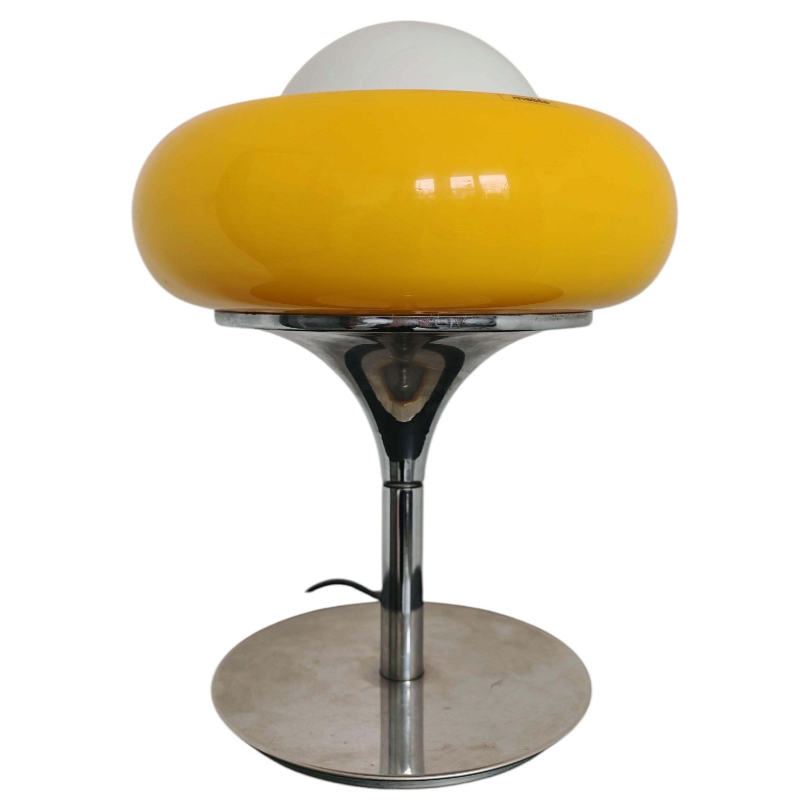 Mid Century Modern Table Lamp "Jadran" Or "Tulip" By Guzzini, Yugoslavia 1970s