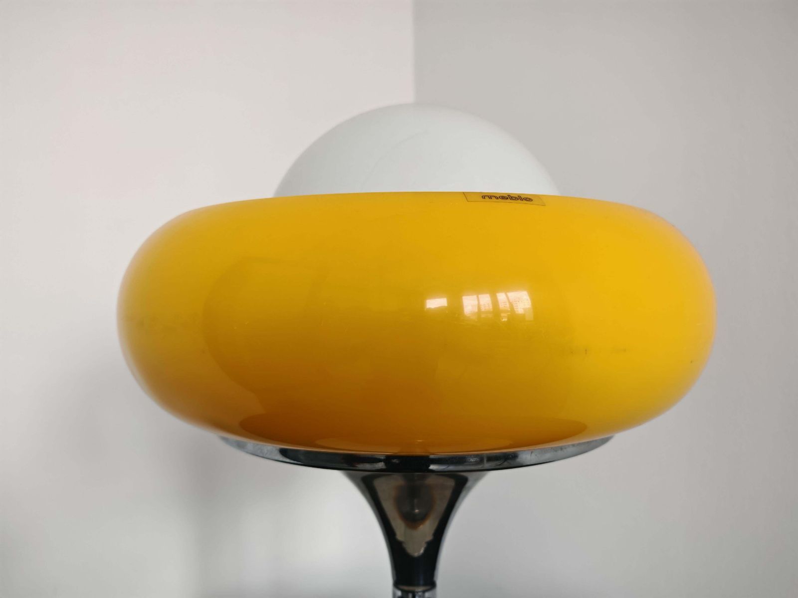 Mid Century Modern Table Lamp "Jadran" Or "Tulip" By Guzzini, Yugoslavia 1970s photo 2390.0