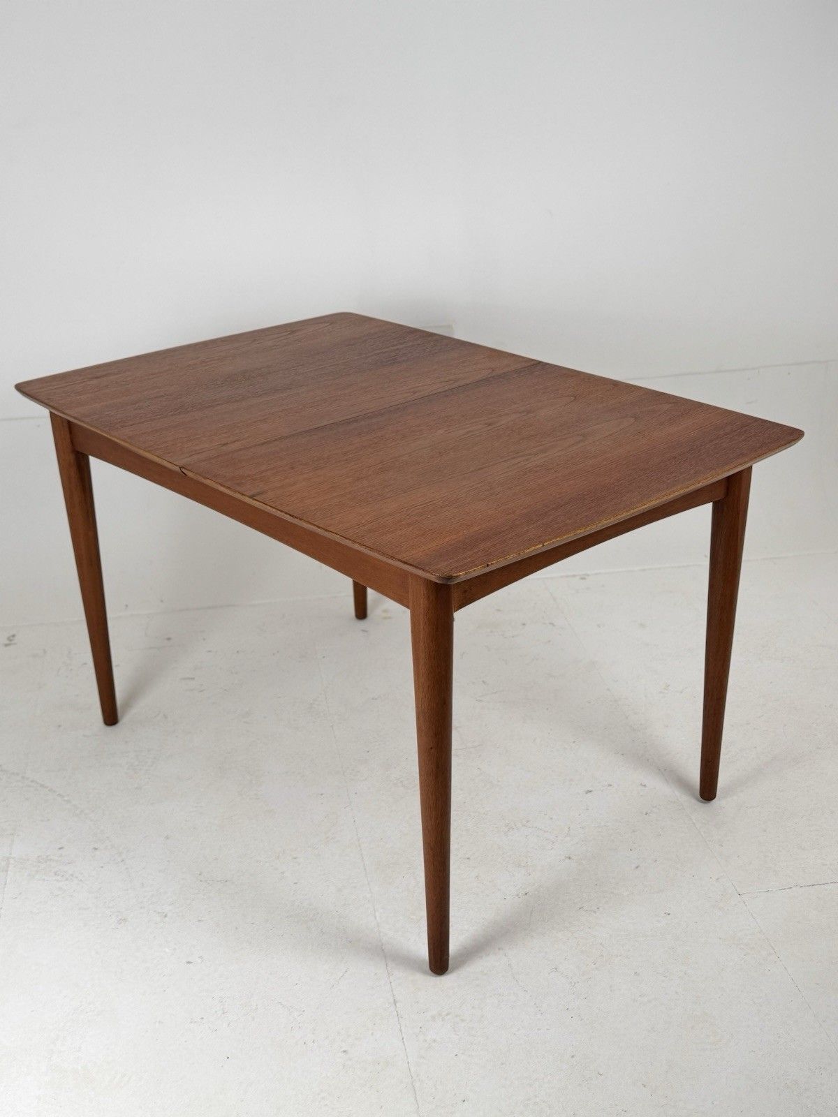 Mid Century  Rectangle Extending Jentique Dining Table 4 Matched Chairs Teak Mcm photo buy