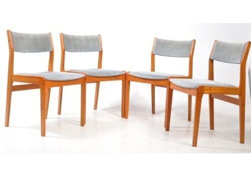 Furniture Mid Century Farstrup Danish Dining Table And 4 Chairs photo