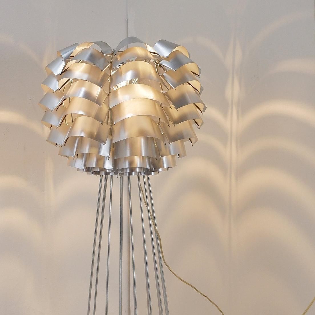 photo vinterior Max Sauze Floor Lamp, Mod. Orion 45, Metal, Mid Century Modern, France