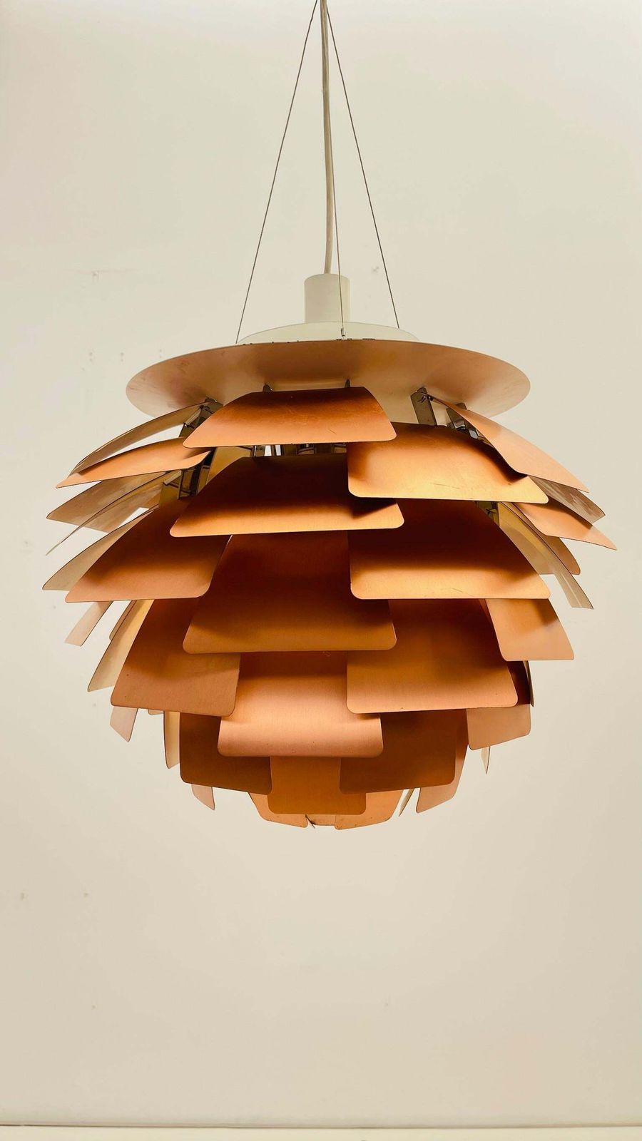 Copper Artichoke Pendant By Poul Henningsen For Louis Poulsen photo furniture