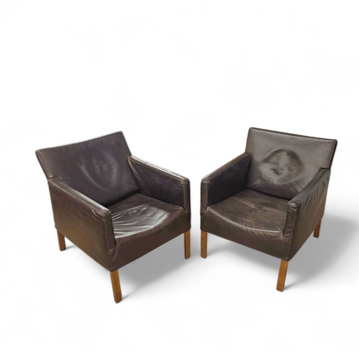 2 X Gerard Van Den Berg Coppola Lounge Chair With Flexible Backrest photo 1487.0