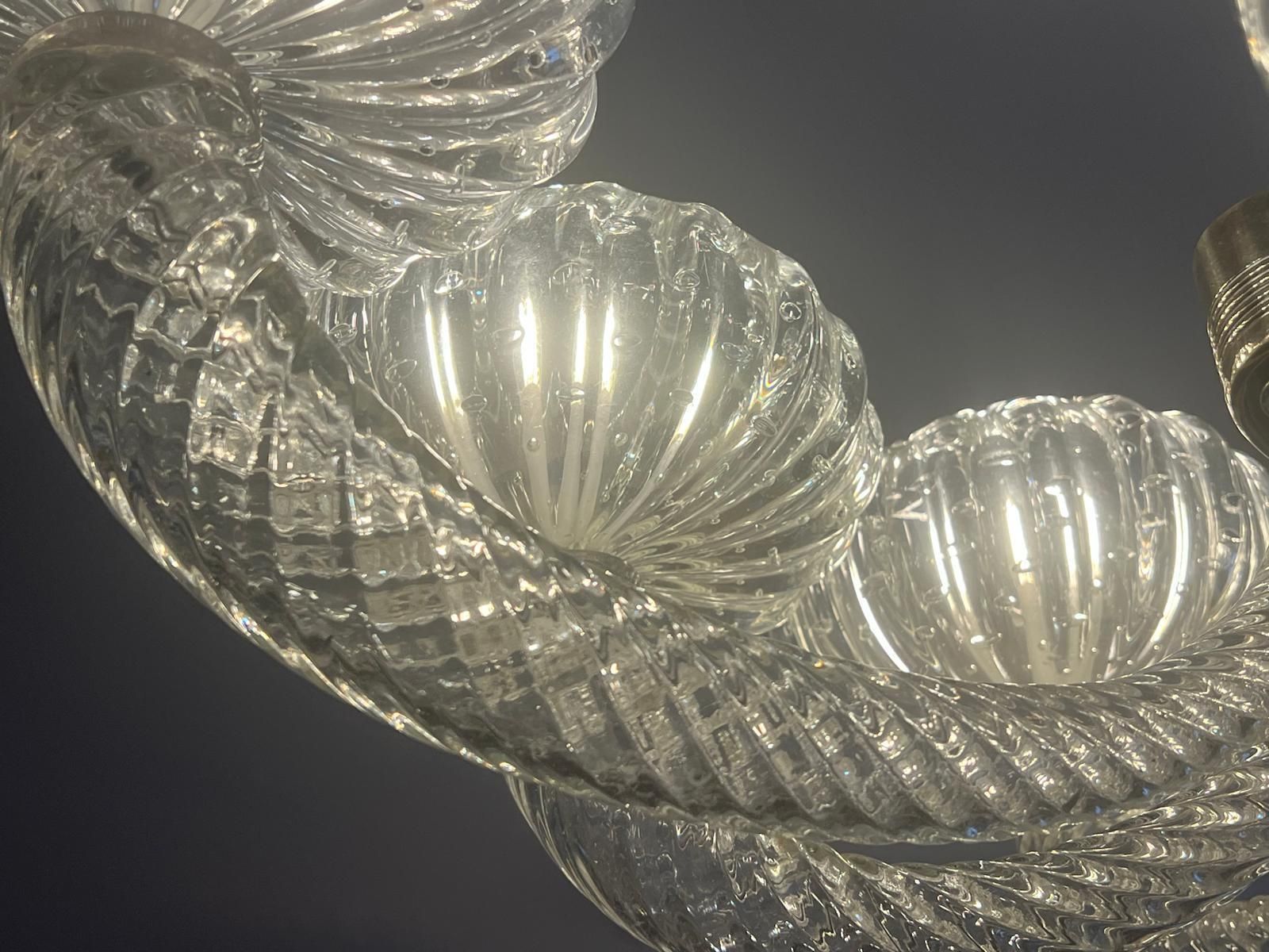 photo buy Chandelier By Barovier & Toso, Murano, 1940s