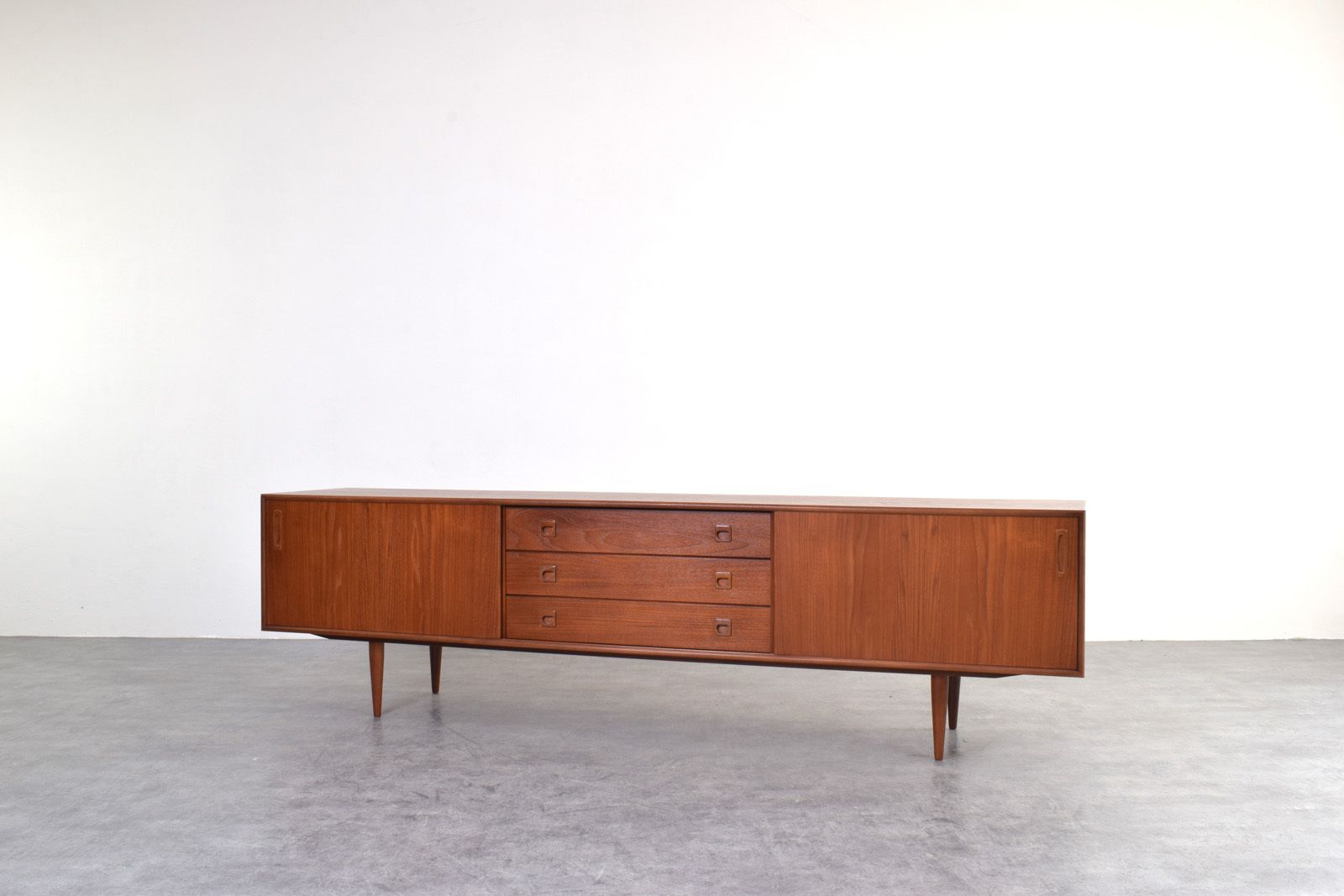 Mid Century Danish Teak Sideboard photo 3250.0