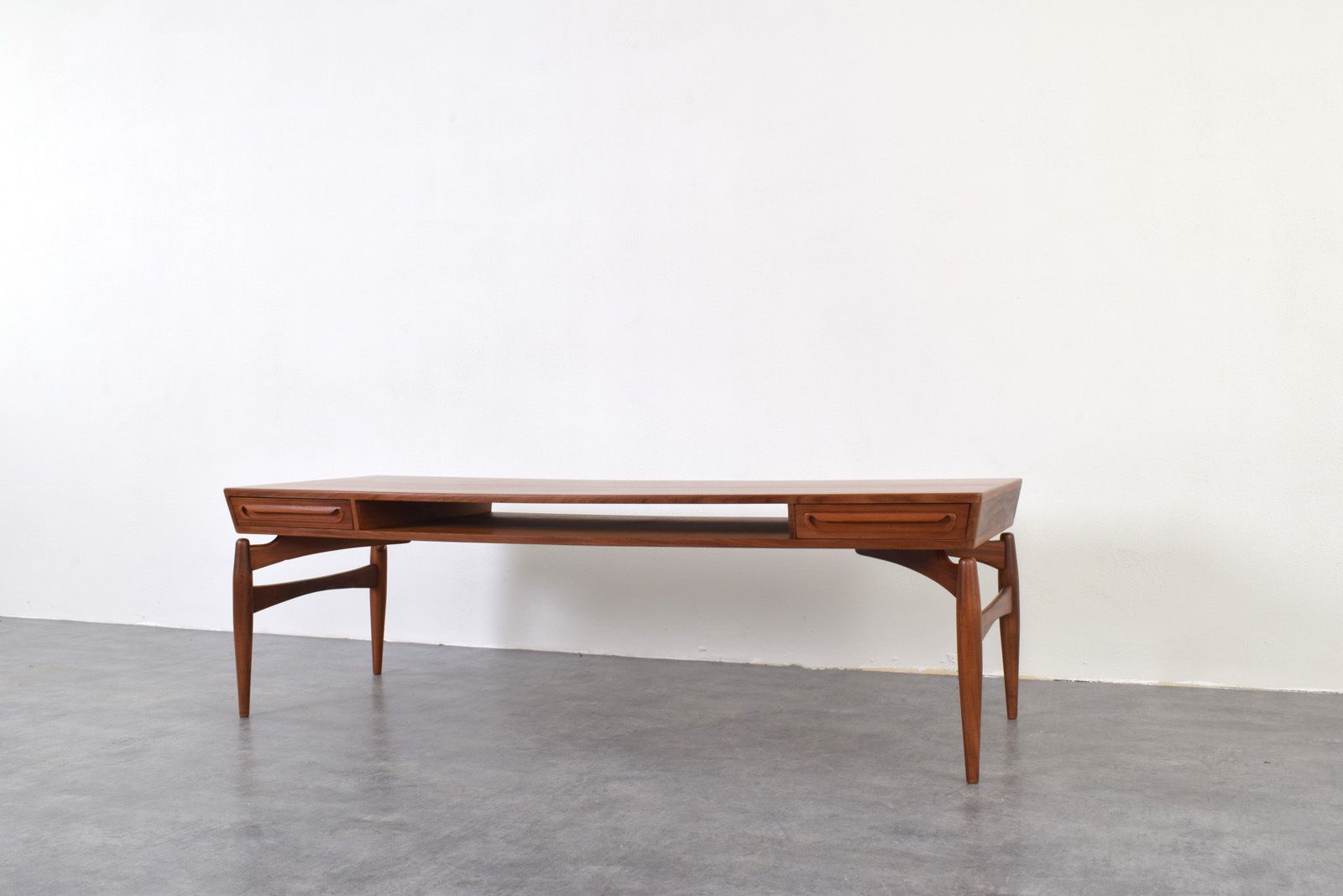 Mid Century Teak Coffe Table By Johannes Anderen For Trensum Möbelfabrik, 1960s. photo buy