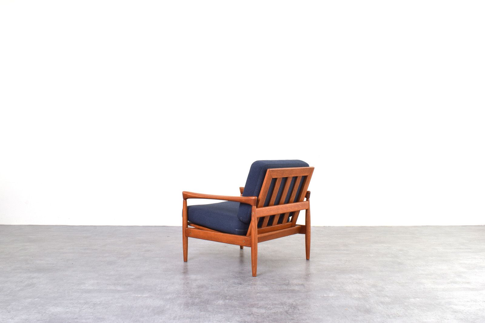 photo for sale Mid Century Oak Kolding Armchairs By Erik Wørts For Ikea, 1960s, Set Of 2