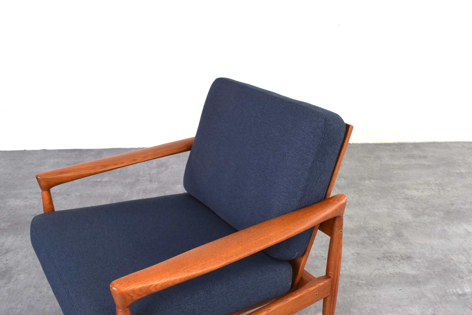 photo vinterior Mid Century Oak Kolding Armchairs By Erik Wørts For Ikea, 1960s, Set Of 2