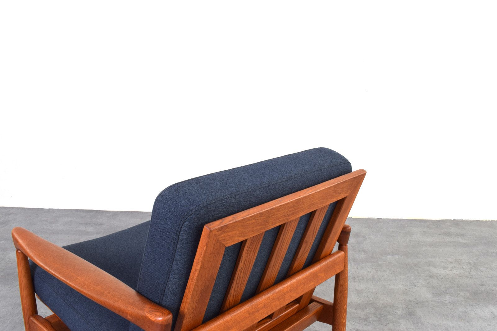 photo vintage Mid Century Oak Kolding Armchairs By Erik Wørts For Ikea, 1960s, Set Of 2