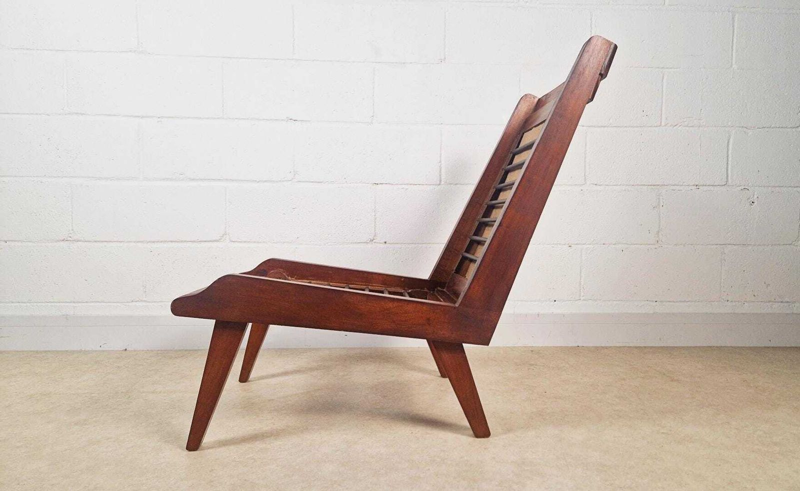 Vintage Mid Century 1960s Solid Teak Danish Design Lounge Accent Armchair Bl438