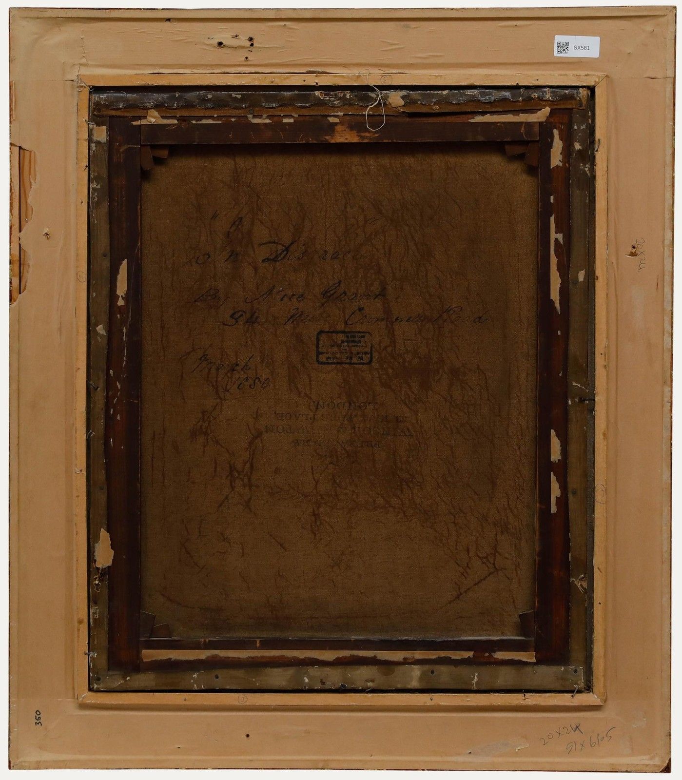 Alice Grant Framed 1880 Oil, In Disgrace photo for sale