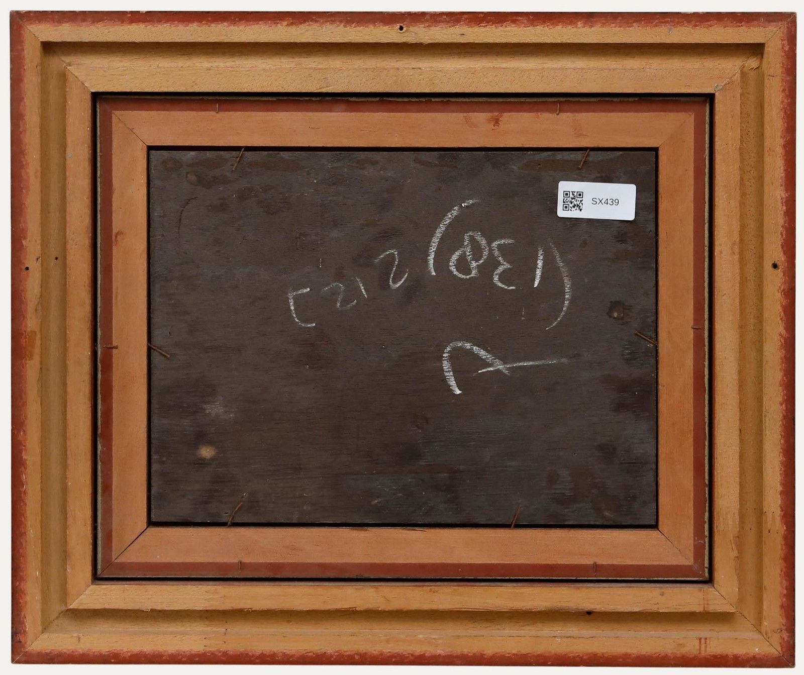 Adriaan La Rivière (1857 1941) Framed Oil, Buck Near A Farmhouse photo for sale
