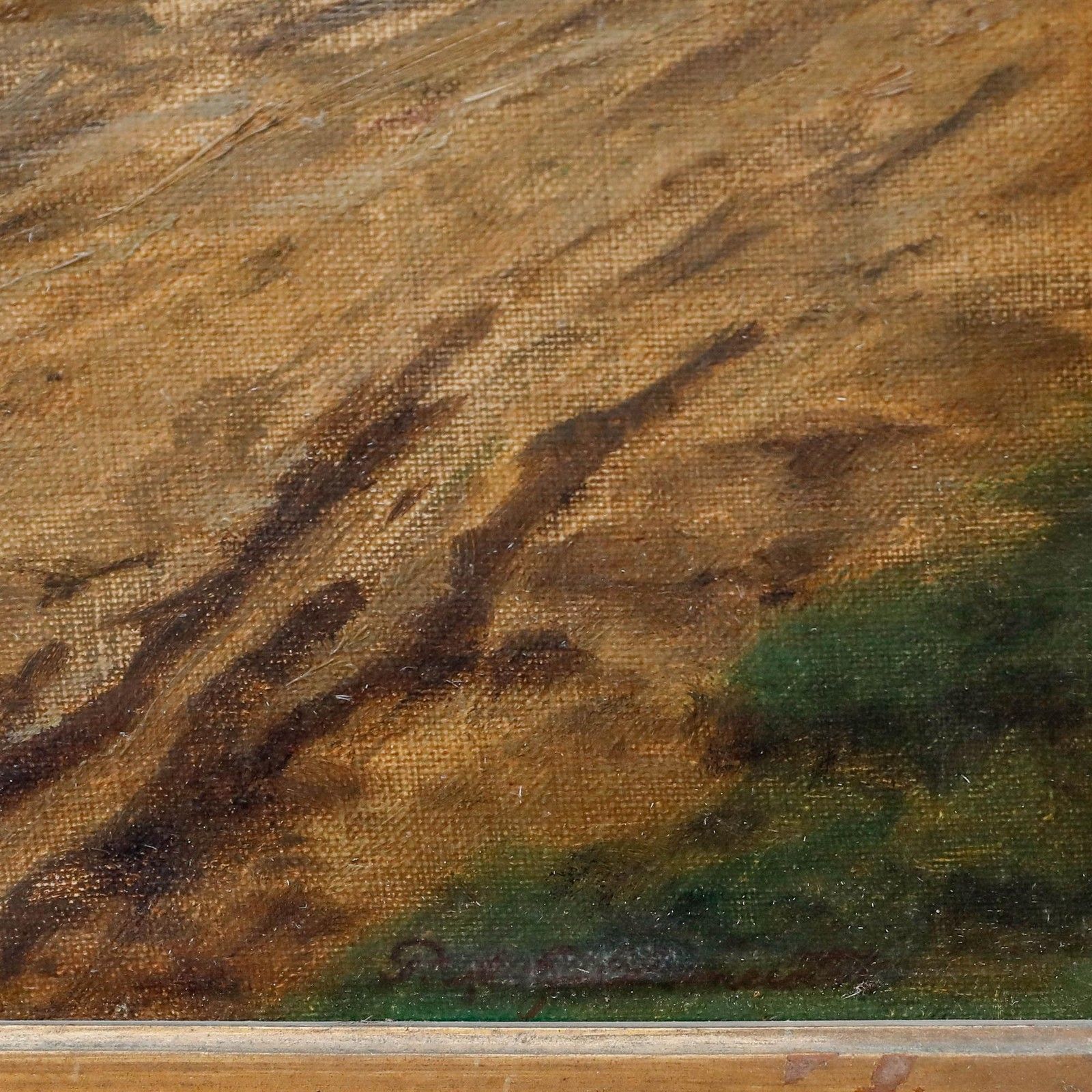 Paulus Gildemeester (1858 1930) Early 20th Century Oil, Fields Of Flowers photo buy
