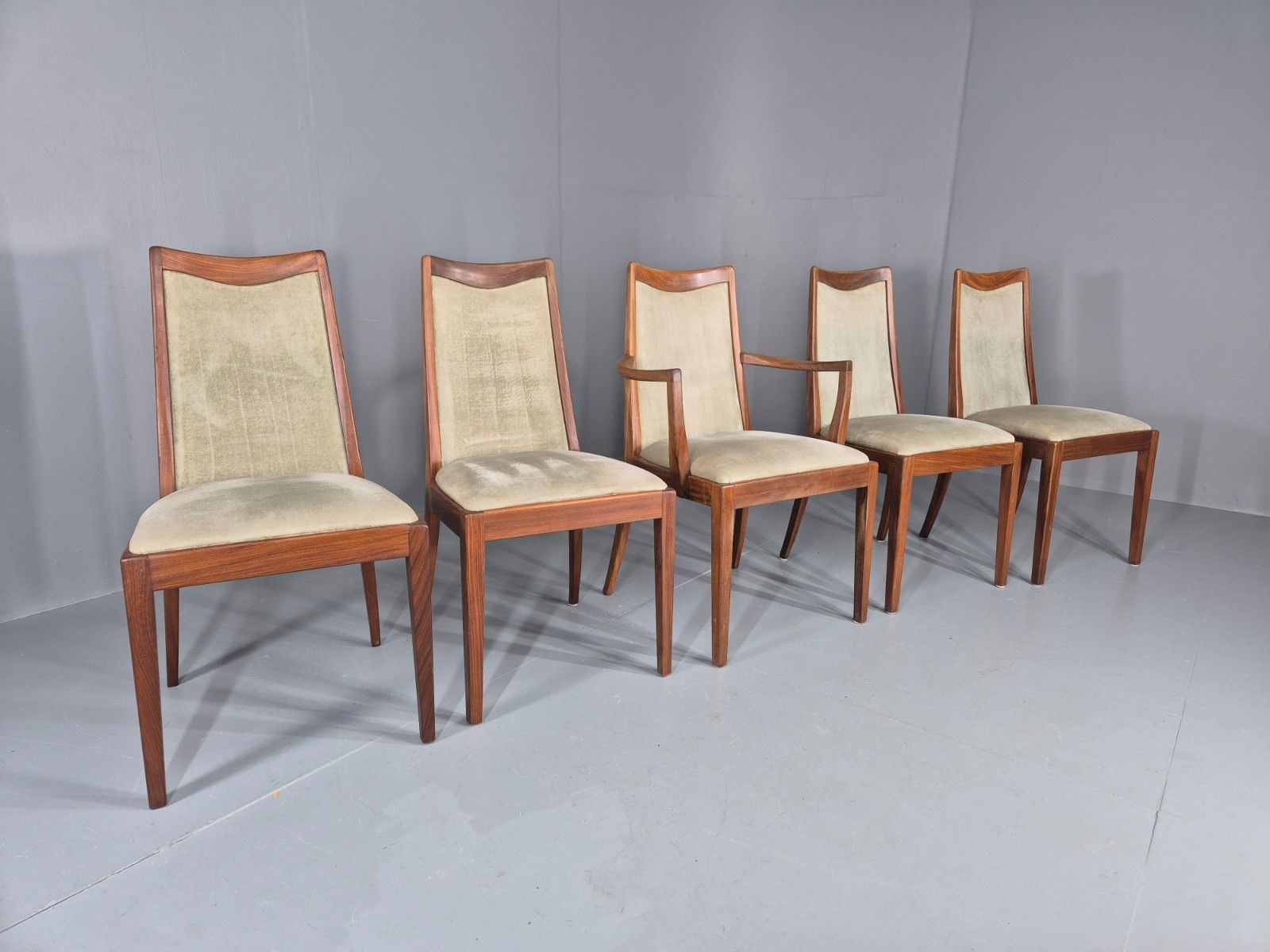 5 Vintage Teak Dining Chairs G Plan 1970s Design Retro Mid Century Eb11919 Mdin photo furniture