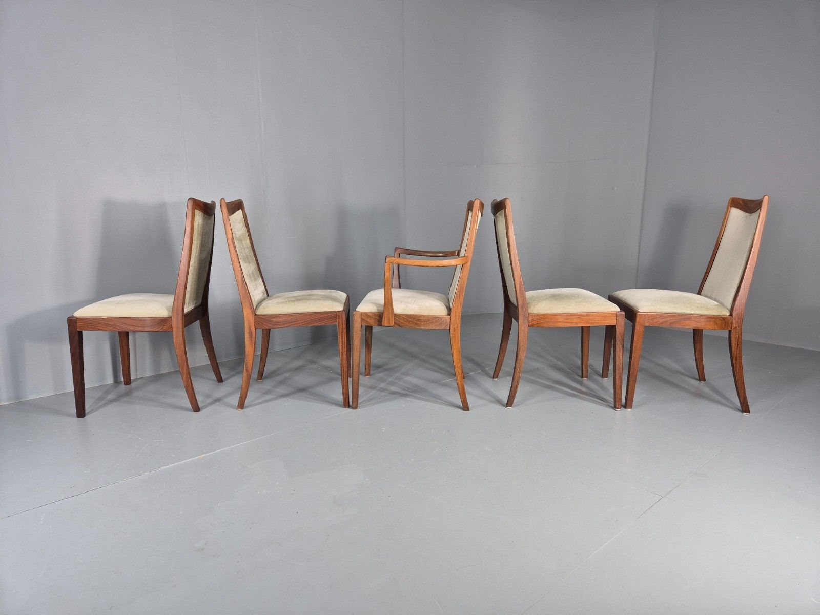 5 Vintage Teak Dining Chairs G Plan 1970s Design Retro Mid Century Eb11919 Mdin photo vintage