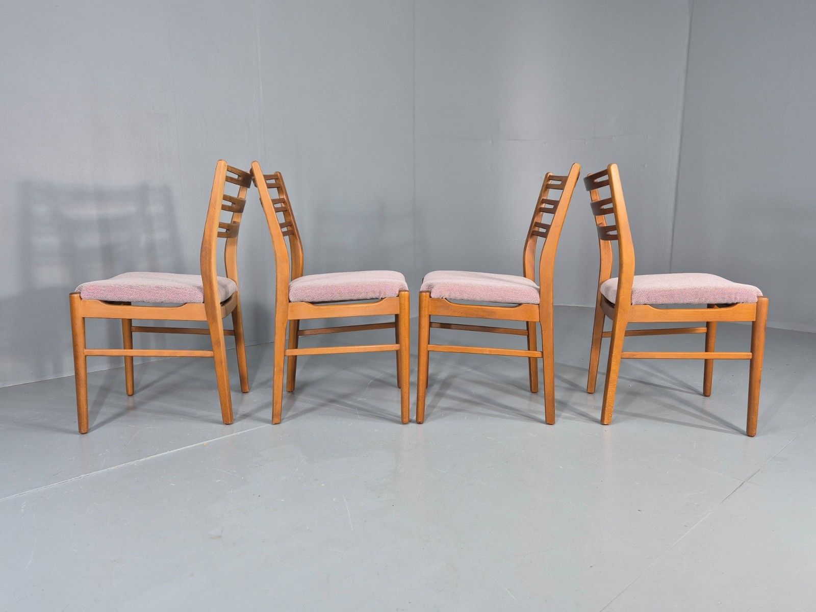 4 Vintage Danish Dining Chairs Della By Farstrup 1960s New Seats Eb11920 Mdin photo buy