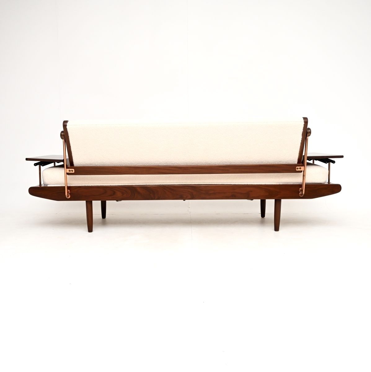 Furniture Vintage Afromosia Sofa Bed By Toothill photo