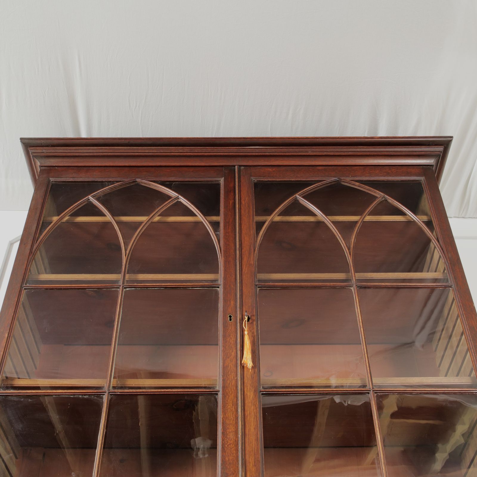 Early To Mid 19th Century Secretaire Bookcase photo vintage