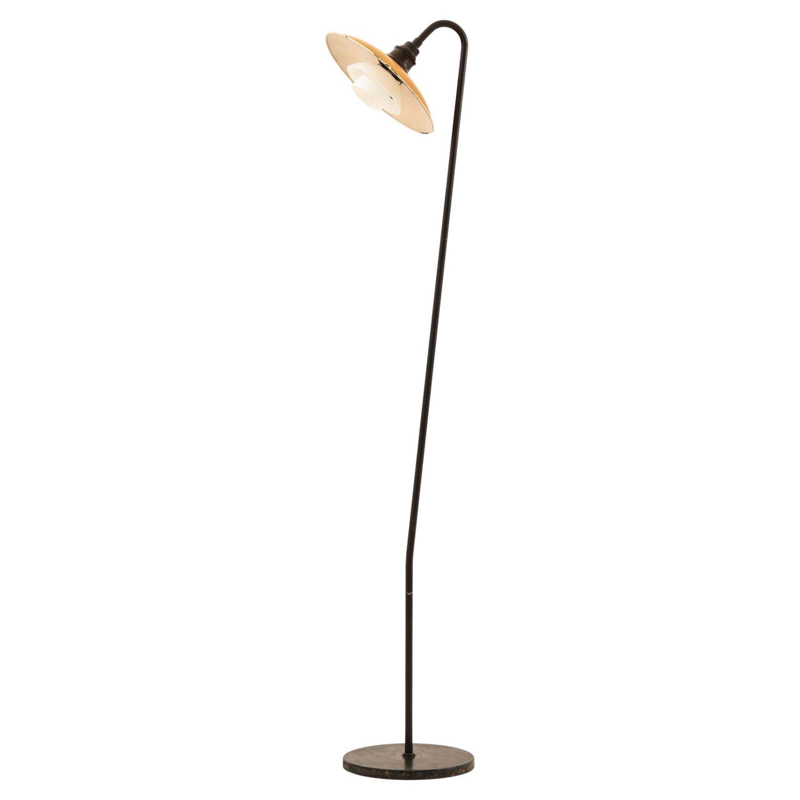 Floor Lamp In Brass And Znic By Poul Henningsen, 1930s