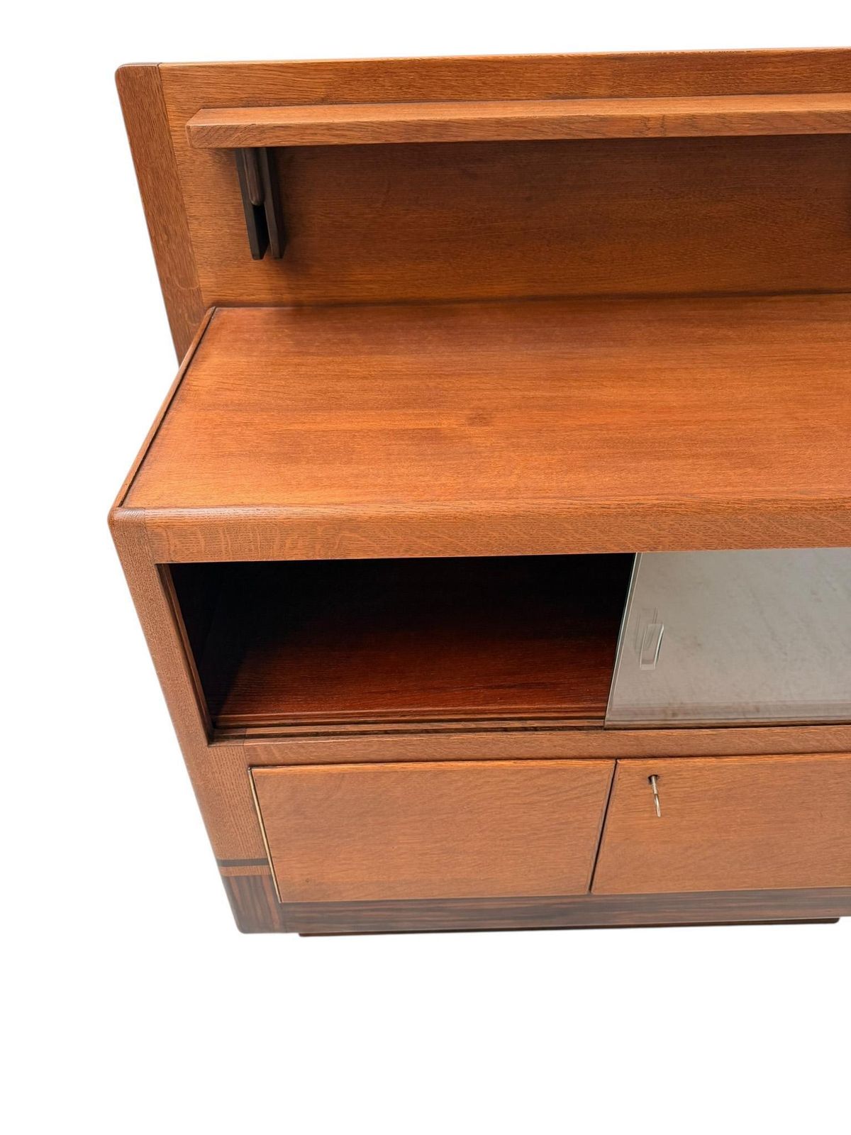 Modernist Art Deco Cabinet By Anton Lucas For N.V. Meubelkunst Leiden, 1920s photo vinterior
