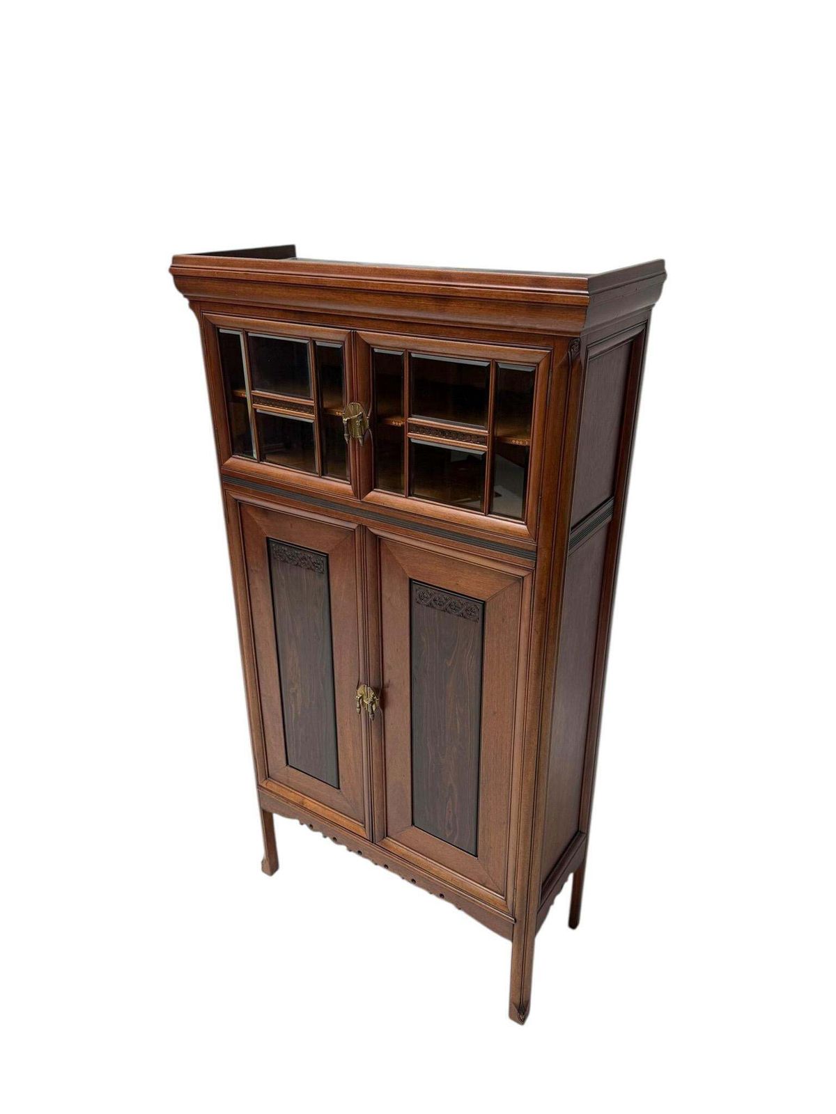 Arts & Crafts Cupboard By Kees Oosschot For J.B. Hillen Amsterdam, 1900s photo for sale