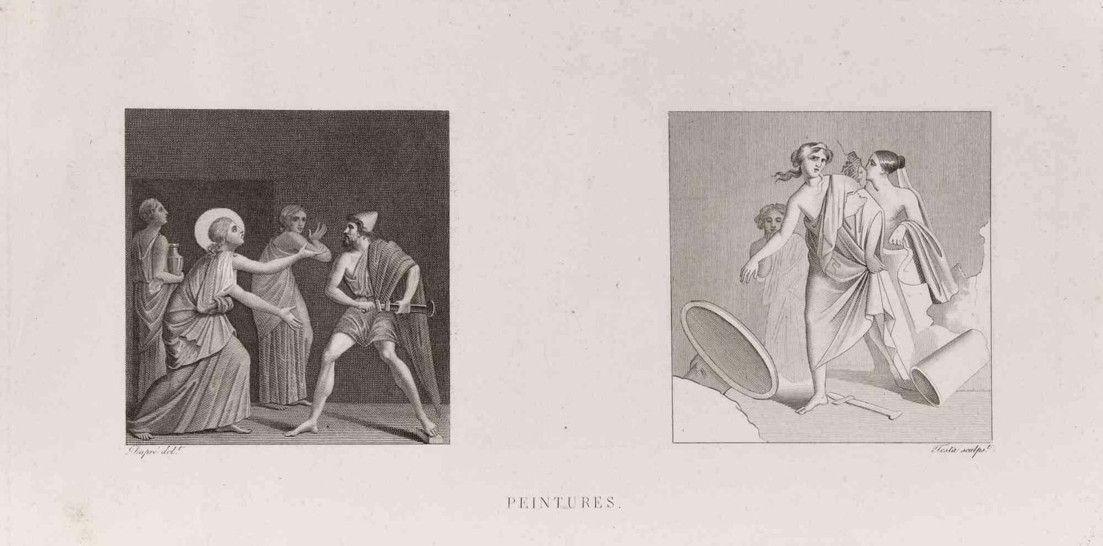 Various Authorspeintures   Lithograph   19th Century19th Century