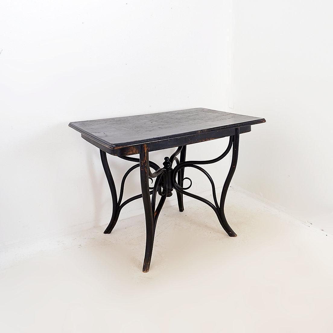 Art Nouveau Side Table/Console In Painted Wood, Circa 1900 photo furniture