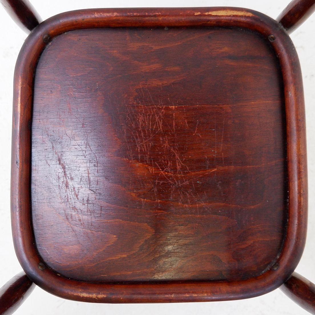 Art Nouveau Bentwood Side Table No. 960 By J&J Kohn   1920s photo furniture