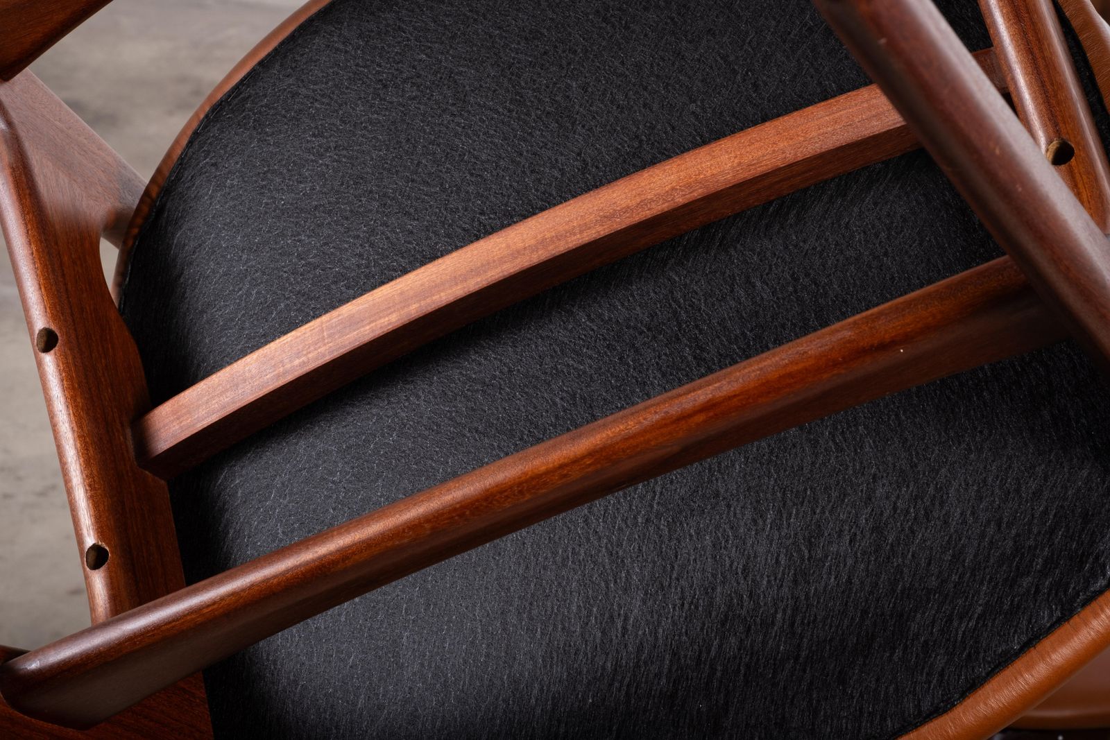 photo for sale Set Of 4 Dining Chairs In Teak By Erik Buch. Denmark, 1960s